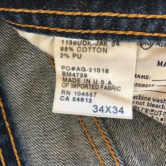 Ag Adriano Goldschmied Dylan Slim Skinny Jeans 34 - Picture 7 of 10